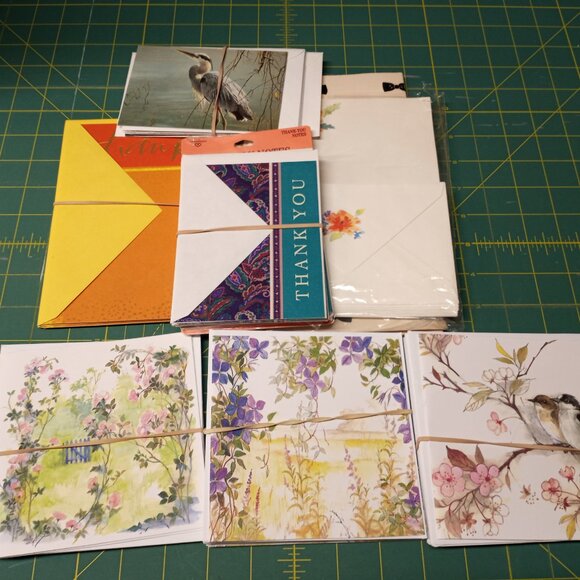 Vintage Bundle of Thank You Cards & Stationary - Picture 1 of 5